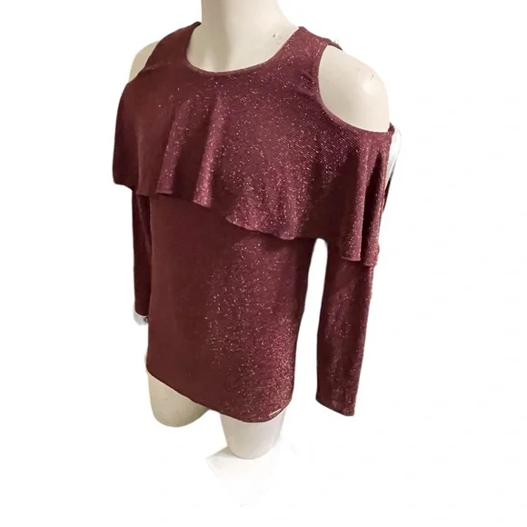 Michael Kors LS Blouse Size Medium - Picture 9 of 14